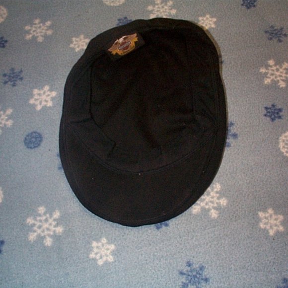 Vintage Harley Be Bop Beret Biker Motorcycle cap - Picture 4 of 4